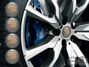 Mazda Speed Emblema de Rueda Edición Pegatinas de Cúpula Premium